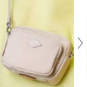 MZ Wallace Cream Crossbody Bag lightweight and easy to carry